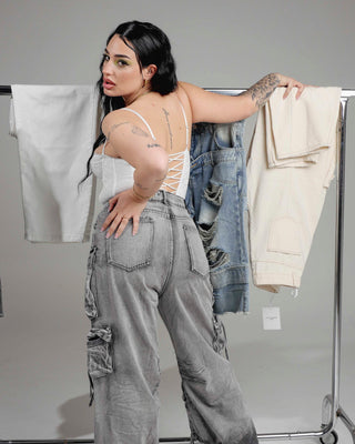 Corpetto Lola White