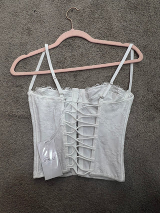 Corpetto Lola White
