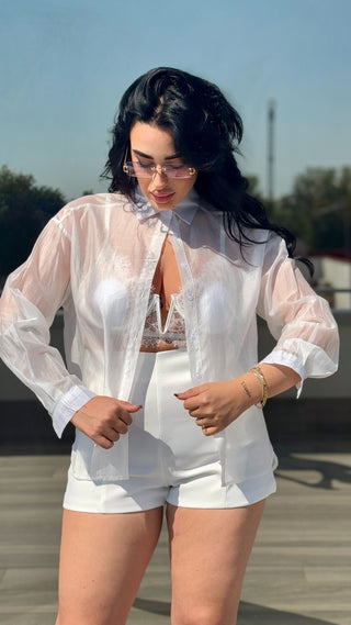 Camicia Velo White