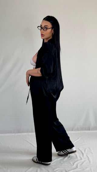 Set Saten Black